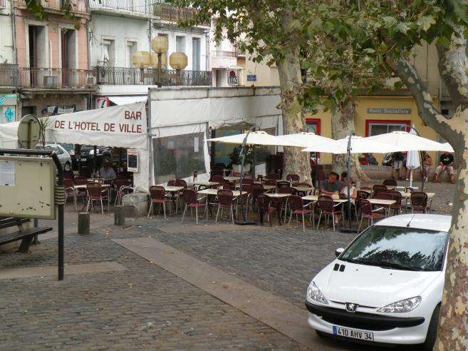  terrasse du bar de l'Hôtel de Ville